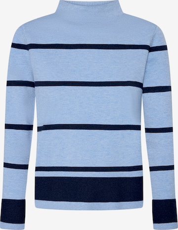 Betty Barclay Feinstrickpullover mit Stehkragen in Blau: Vorderseite