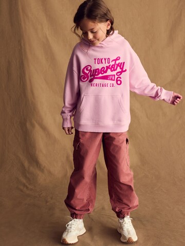 Superdry Sweatshirt in Roze