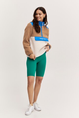 The Jogg Concept Fleece jas 'BERRI' in Blauw