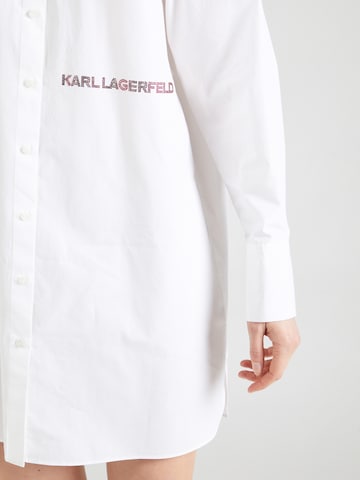 Karl Lagerfeld Blouse 'IKONIK' in White