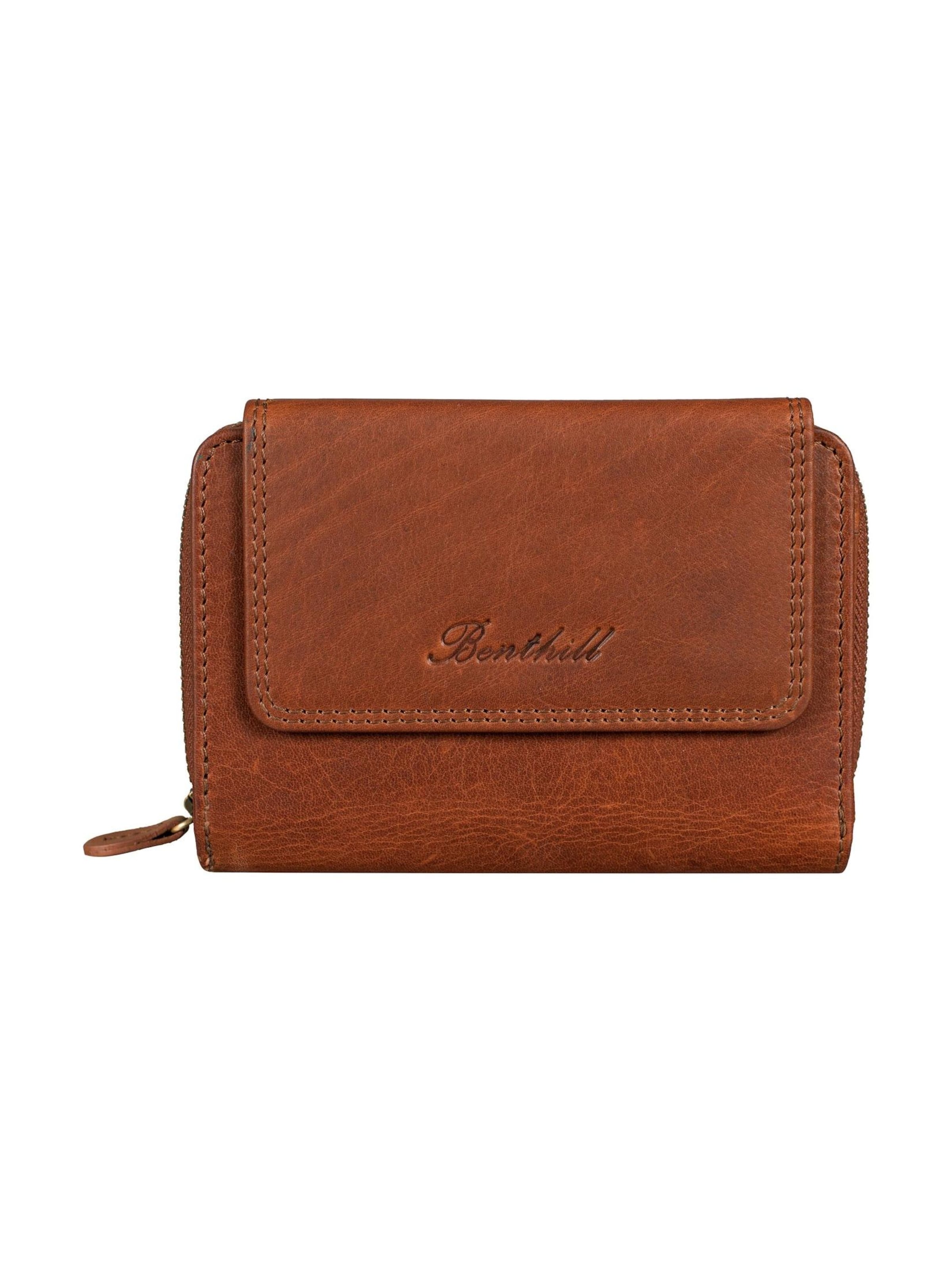 Benthill Portemonnaie in Braun: Vorderseite