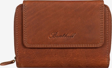 Benthill Wallet in Brown: front