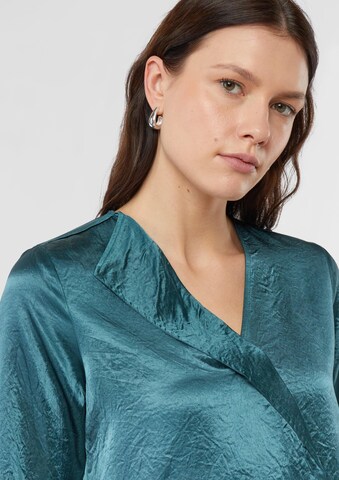 COMMA Bluse in Blau