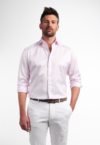 ETERNA Regular fit Button Up Shirt in Pink: front