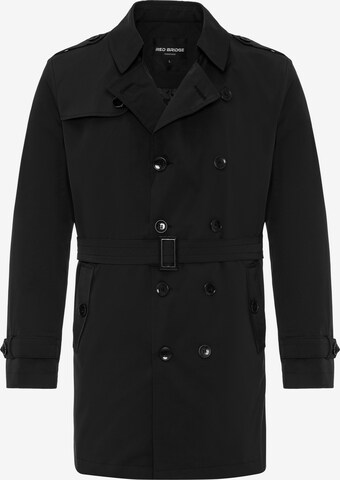 Redbridge Between-Seasons Coat in Black: front