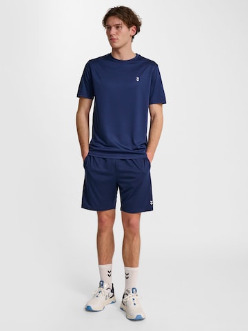 Regular Pantalon de sport 'Pulse' Hummel en bleu