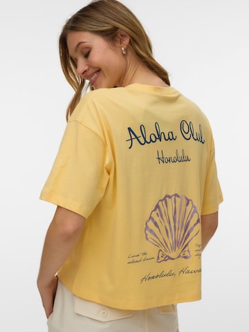 VERO MODA Tričko 'VMSIGRID KELLY' - Žltá: predná strana