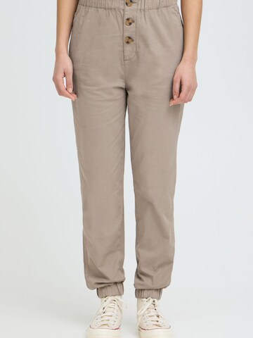 Oxmo - Tapered Pantalón en beige