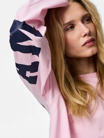T-shirt 'PCRia Fany' PIECES en rose