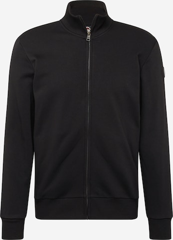 Colmar Zip-Up Hoodie in Black: front