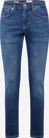 Calvin Klein Jeans Skinny Τζιν σε μπλε: μπροστά