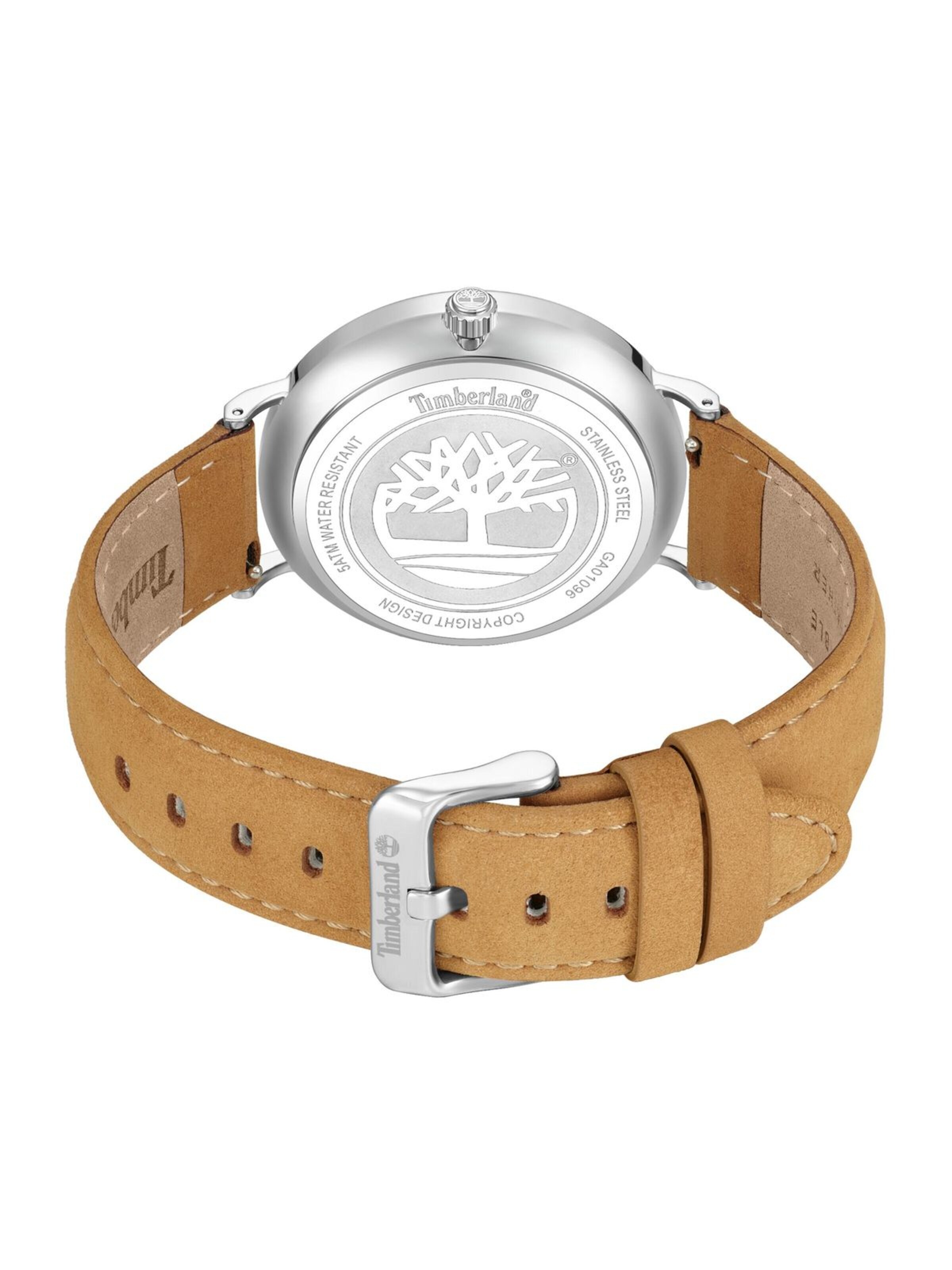 TIMBERLAND Analog Watch 'Watch Rangley' in Brown