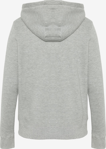 CHIEMSEE Zip-Up Hoodie in Grey