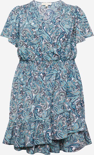 Michael Kors Plus Dress in Night blue / Aqua / Sky blue / White, Item view