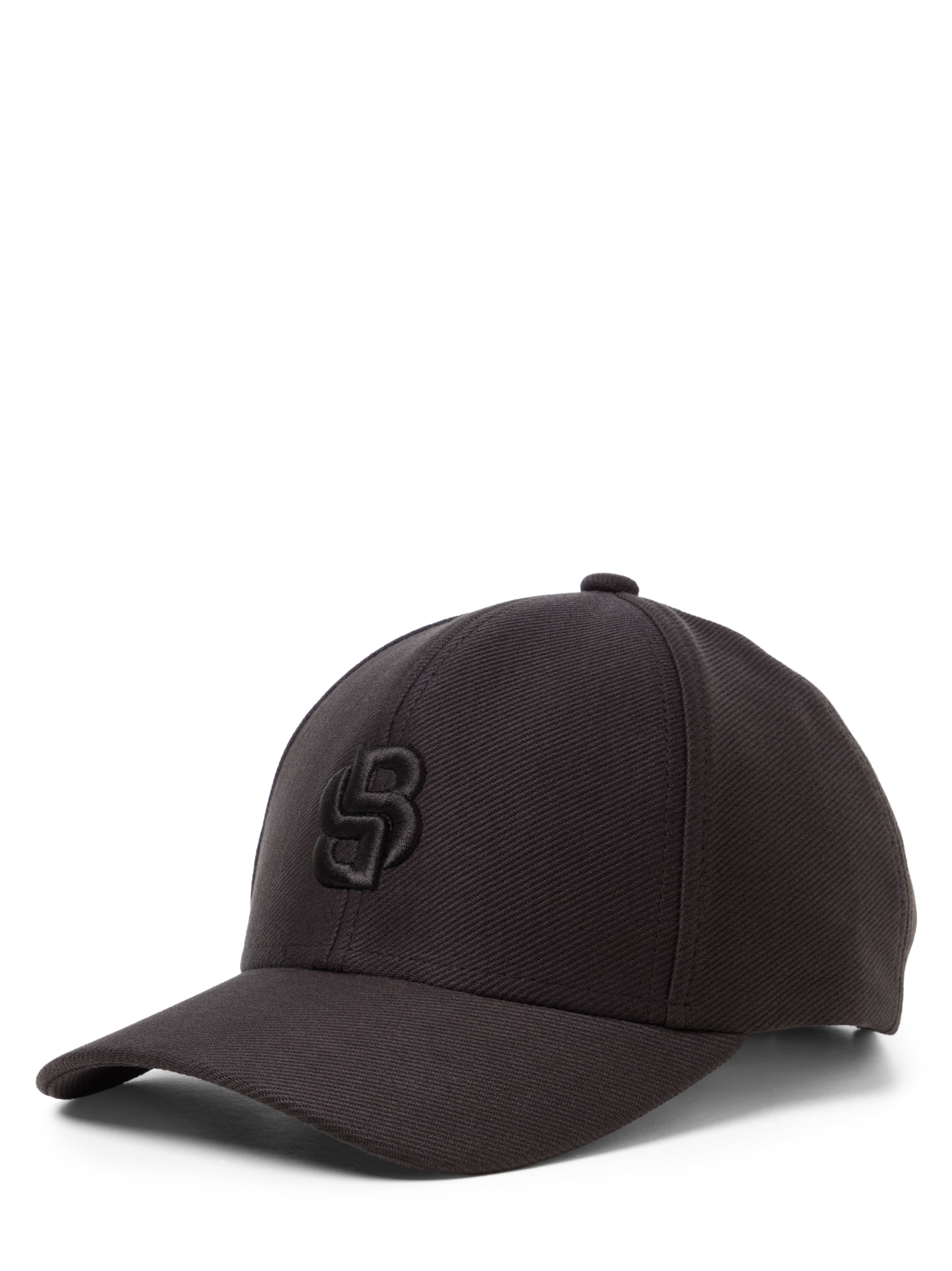 BOSS Casquette ' Zed ' en 55-60 en beige / noir / blanc, Vue avec produit