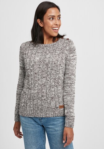 Oxmo Pullover 'Phia' in Grau: predná strana