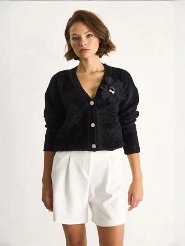 Giacchetta di Bianco Lucci in nero: frontale