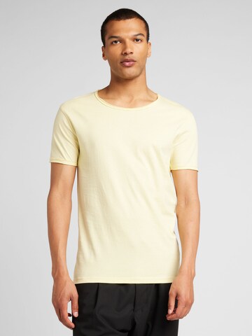 T-Shirt 'FREEZE' Key Largo en jaune : devant
