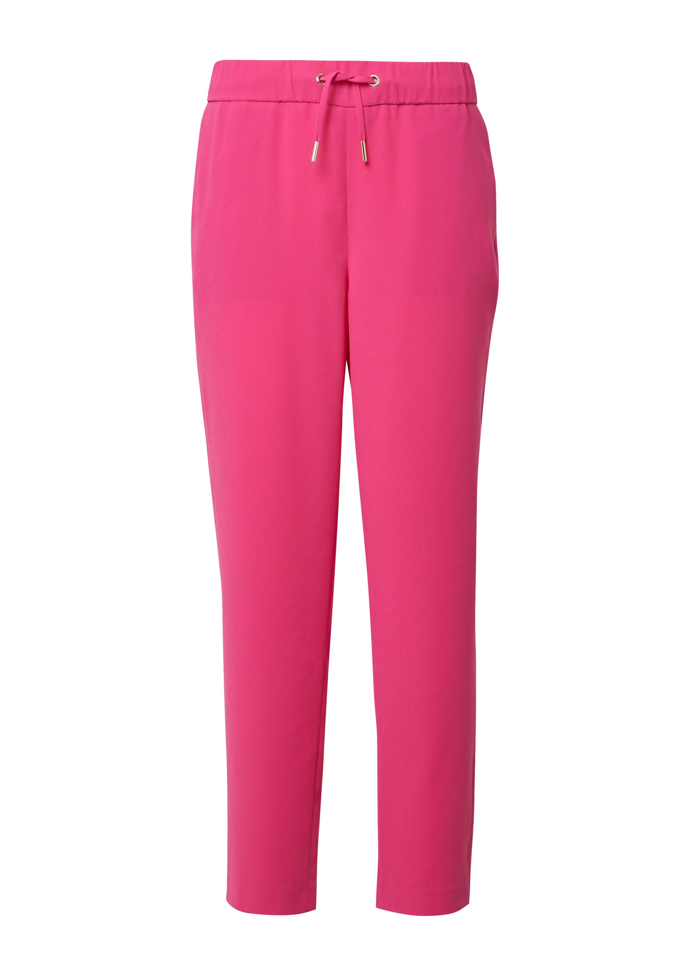 s.Oliver BLACK LABEL Tapered Broek in Roze: voorkant