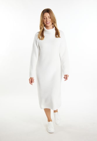 usha WHITE LABEL - Vestido en blanco: frente
