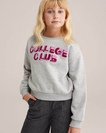 WE Fashion Sweatshirt in Grau