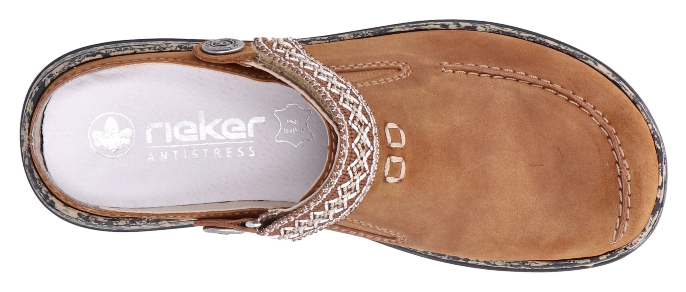 Rieker Clogs in Braun