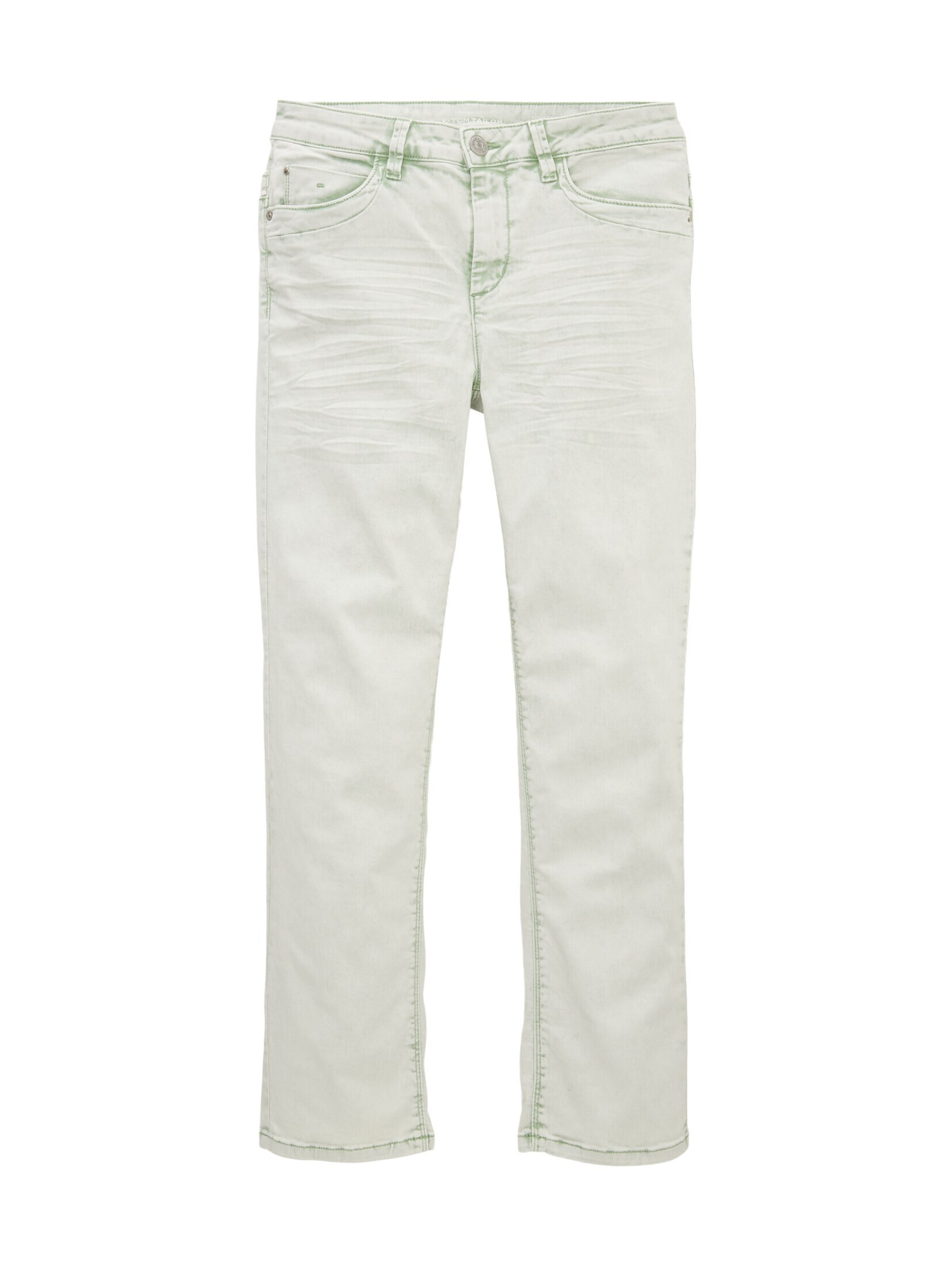 TOM TAILOR Regular Jeans 'Alexa' in Green: front