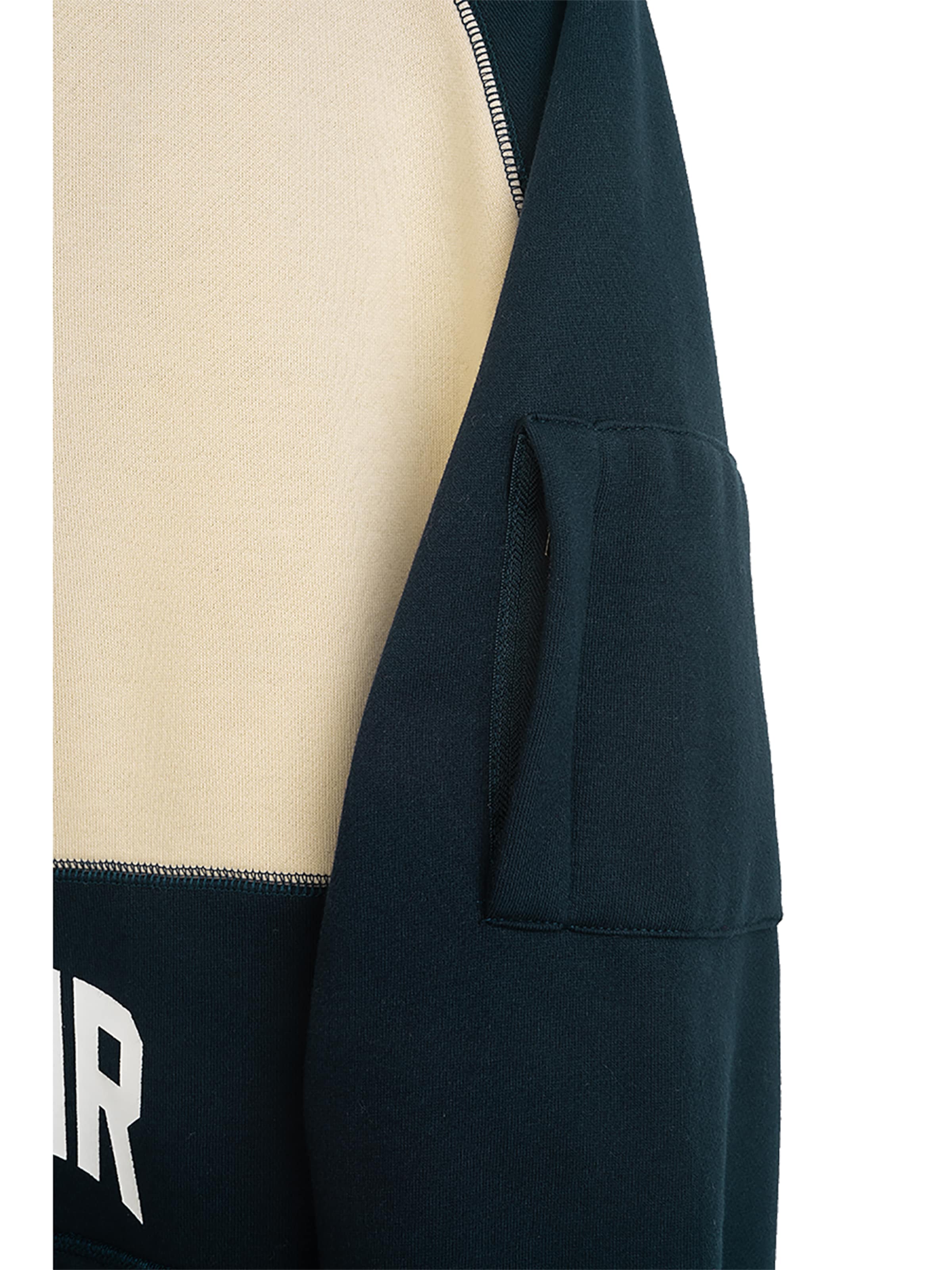 Felpa 'Zipper Ninja' di Unfair Athletics in beige