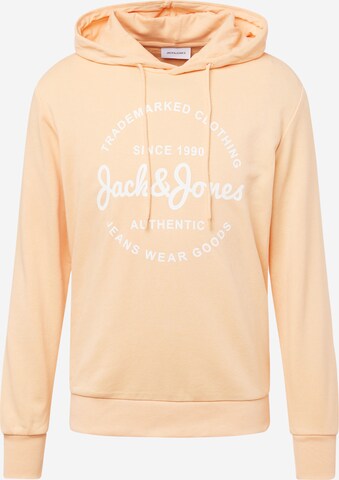 JACK & JONES Свитшот 'FOREST' в Оранжевый: спереди