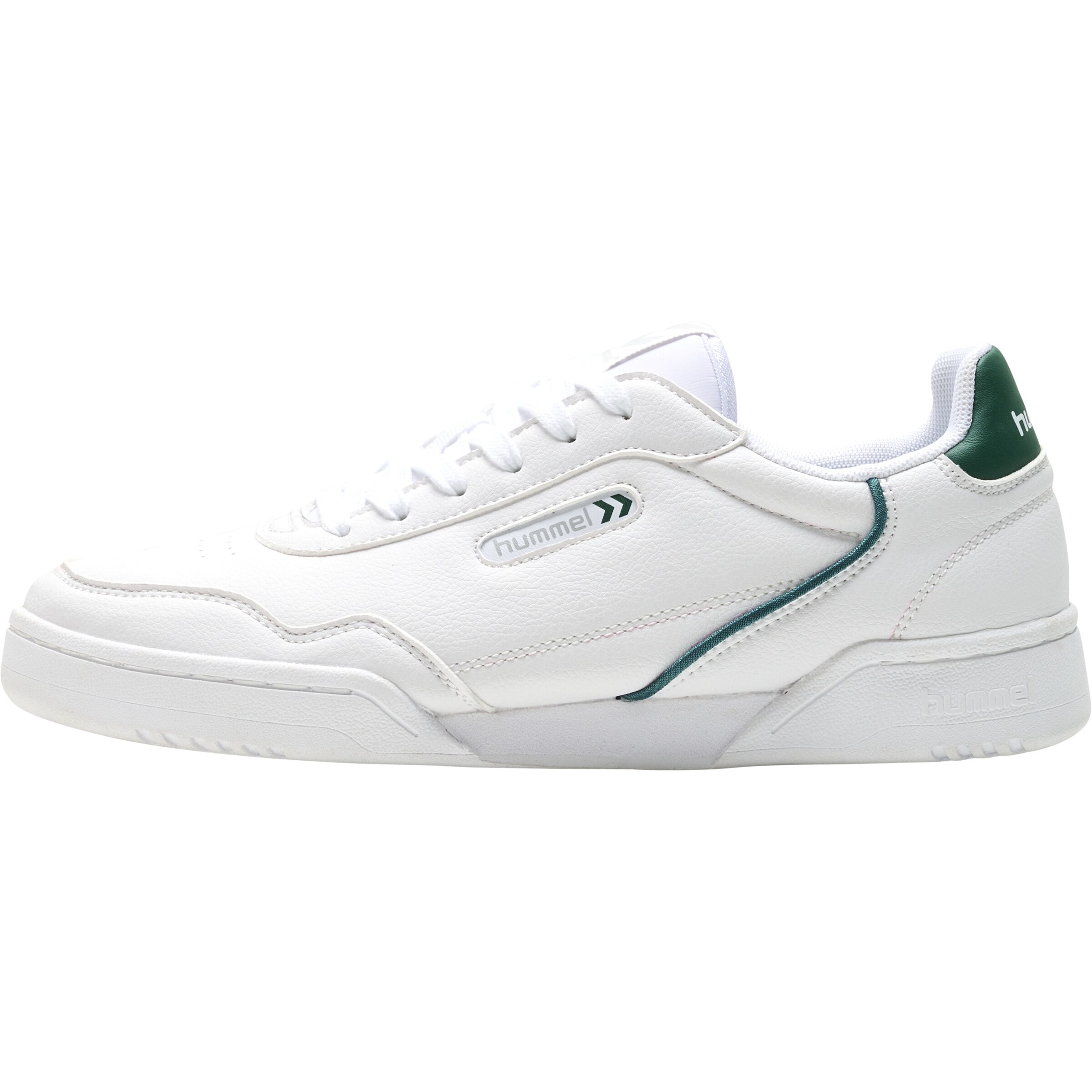 Hummel Platform trainers 'Forli' in White: front