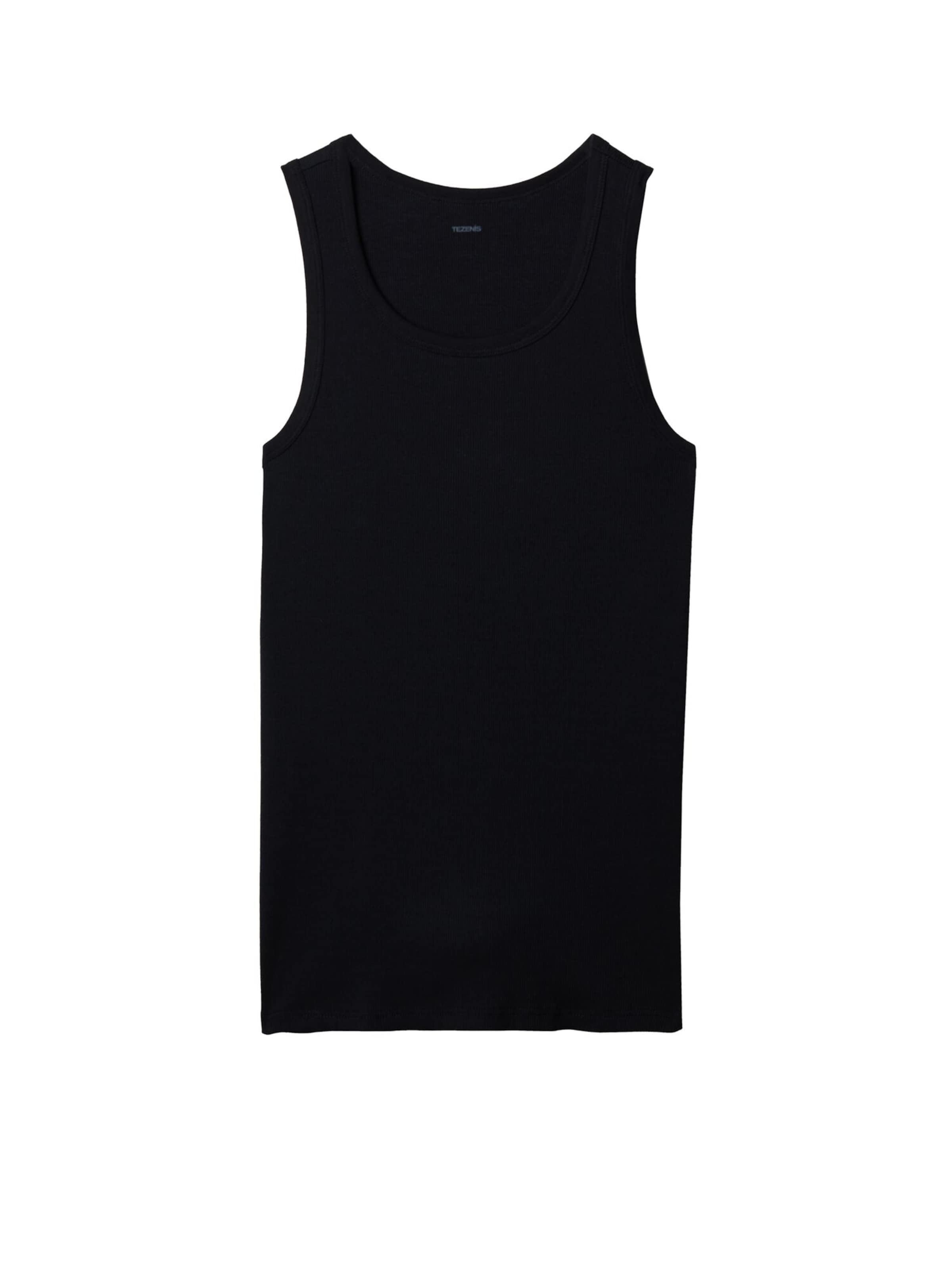 Tezenis Undershirt in Black: front