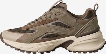 Calvin Klein Sneakers in Brown: front