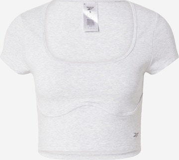 Reebok Toiminnallinen paita värissä harmaa: etupuoli