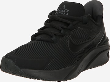 NIKE Laufschuh 'Star Runner 4' in Schwarz: predná strana