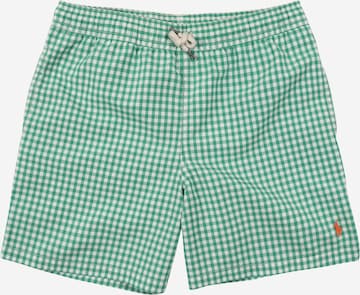 Polo Ralph LaurenKupaće hlače 'TRAVELER' - zelena boja: prednji dio