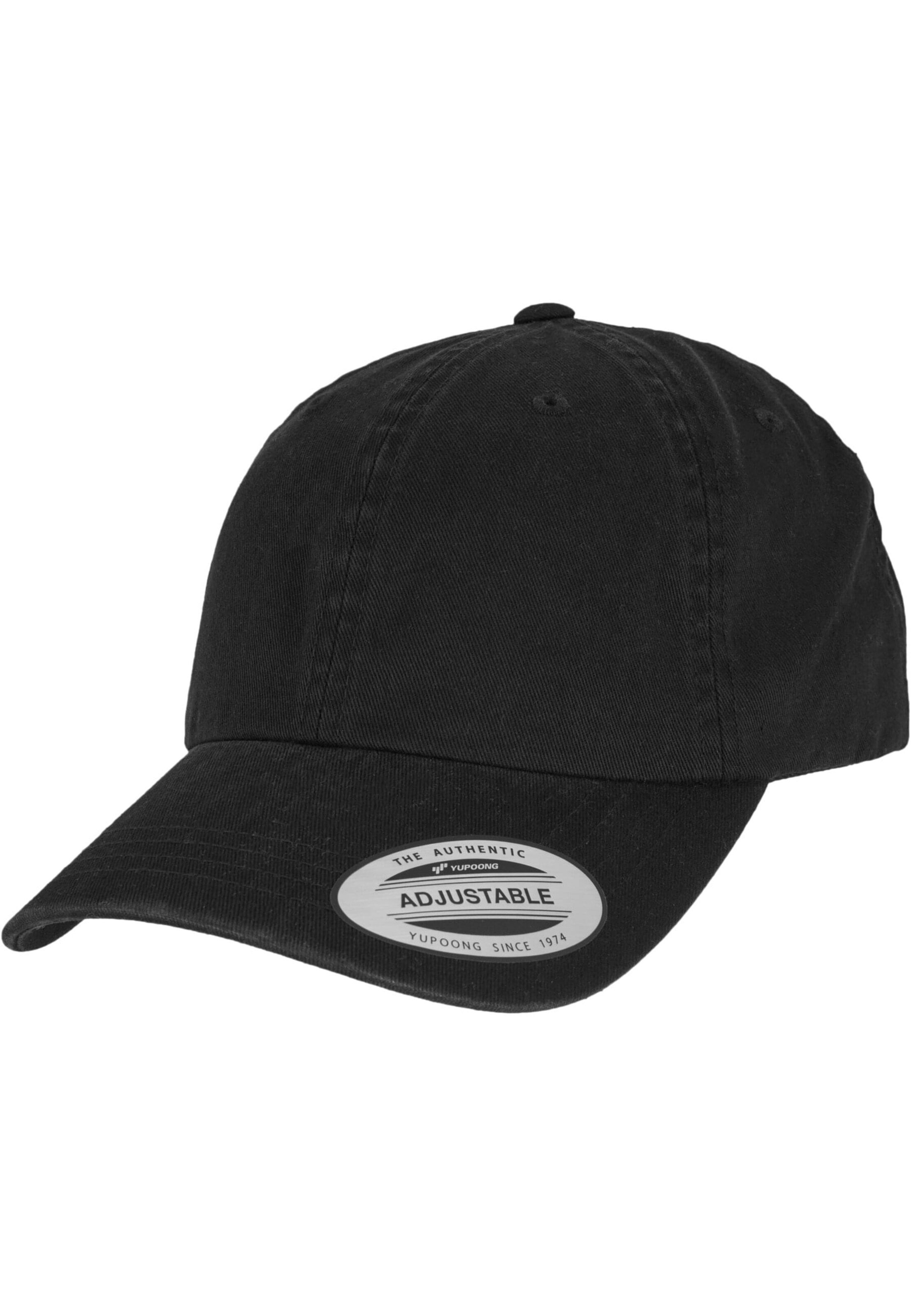 Flexfit - Gorra en negro: frente