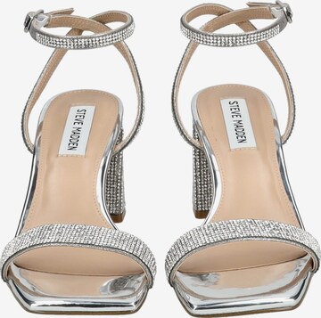 STEVE MADDEN Strap Sandals in Silver