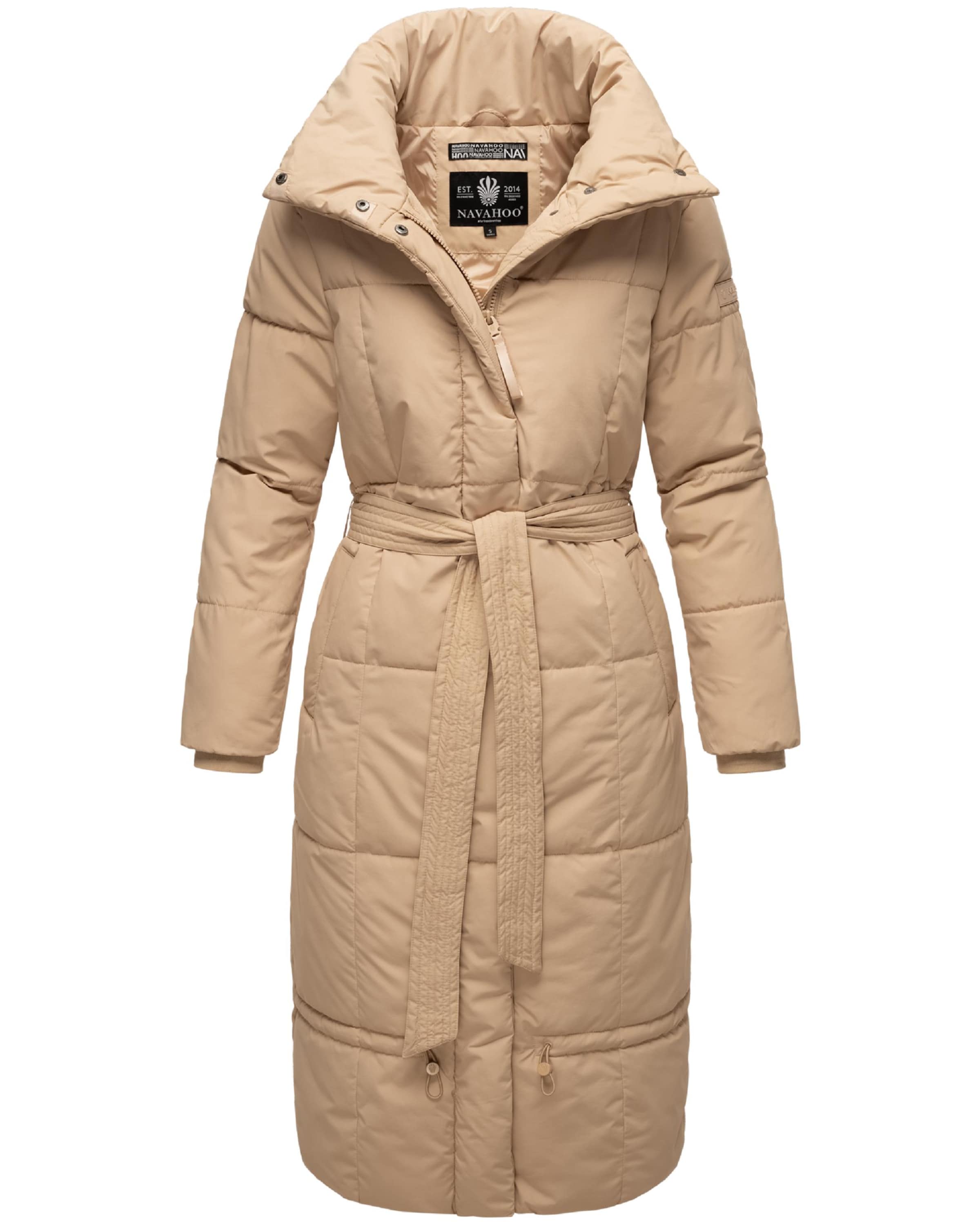 Cappotto invernale 'Mirenaa' di NAVAHOO in beige: frontale