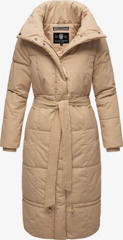 Manteau d’hiver 'Mirenaa' NAVAHOO en beige : devant