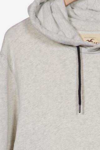 HOLLISTER Sweatshirt & Zip-Up Hoodie in L in Grey