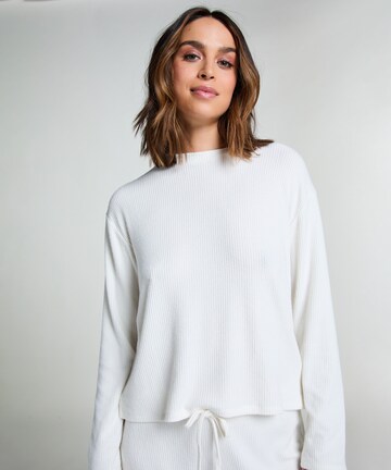 Hunkemöller Slaapshirt in Wit