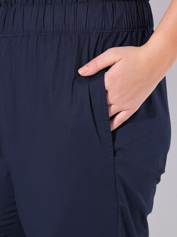 Ulla Popken Regular Broek in Blauw