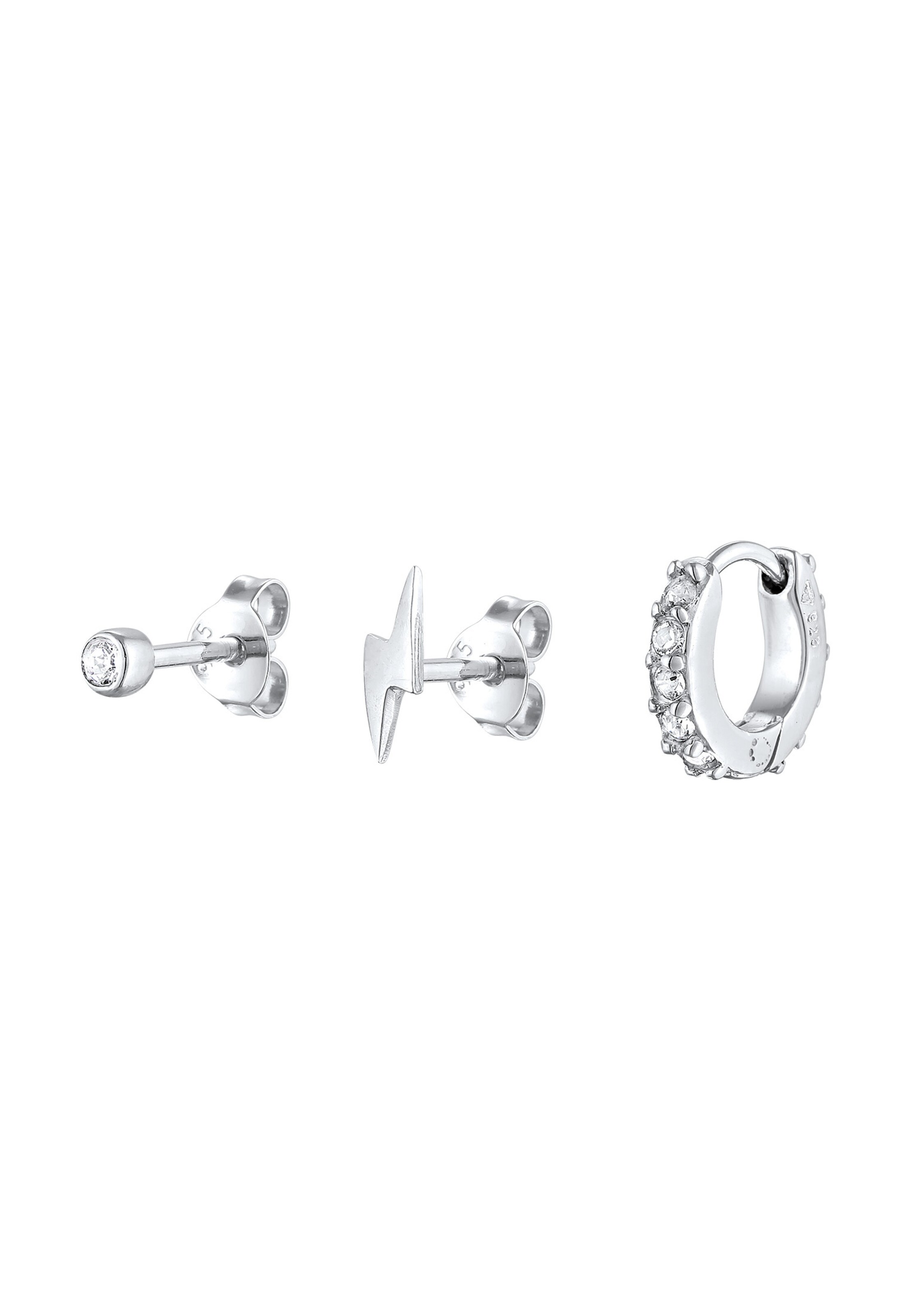 ELLI Earrings in Silver: front