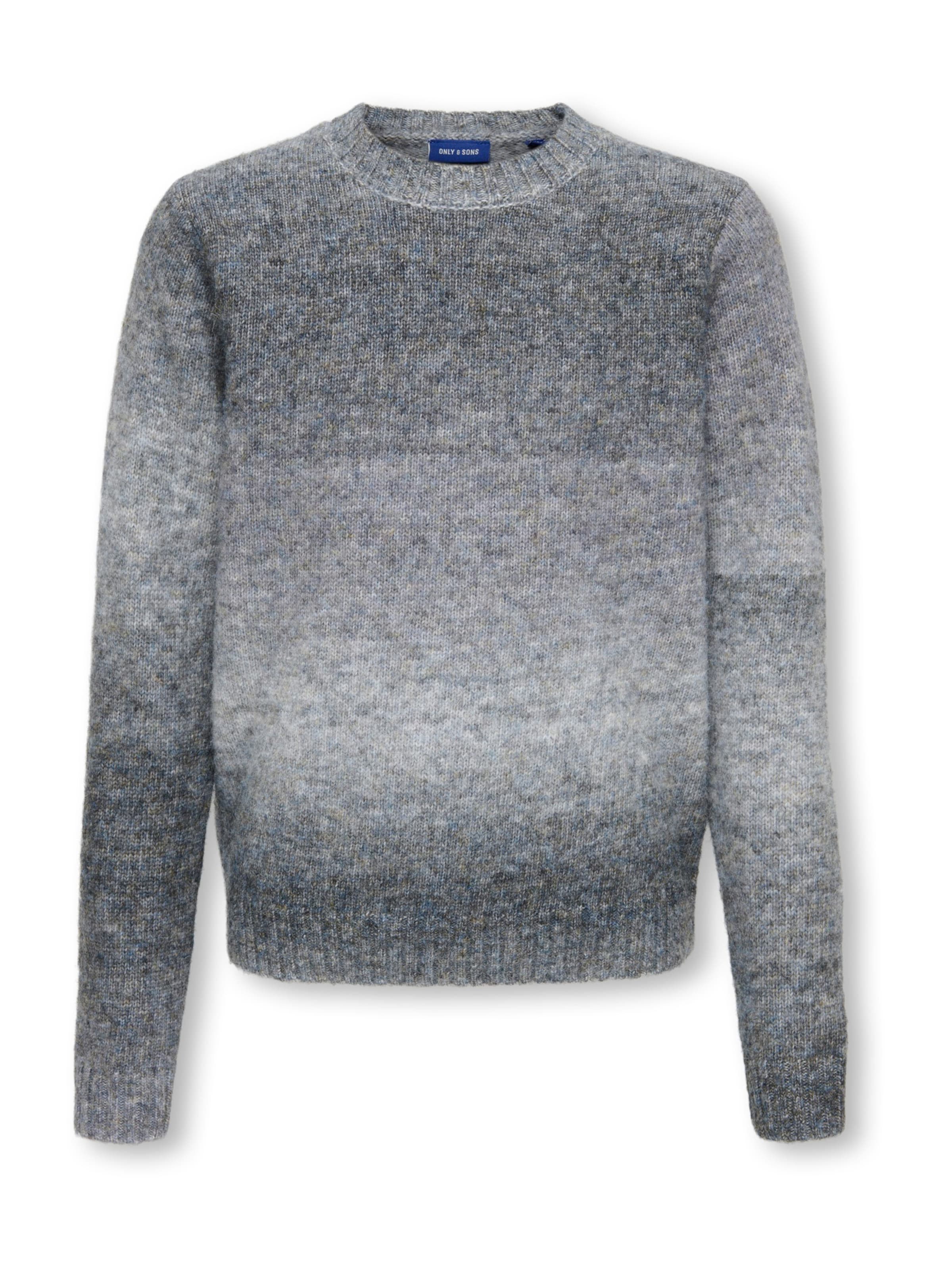 Pullover 'OSJMACK' di Only & Sons Junior in grigio: frontale