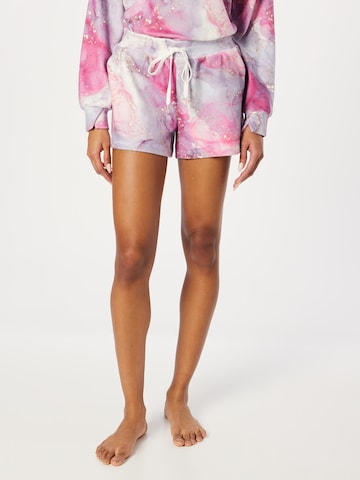 PJ Salvage Spodnie od piżamy w kolorze różowy: przód