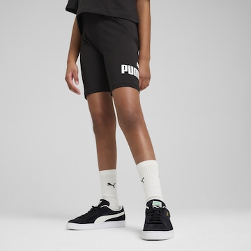 Skinny Leggings 'ESS No. 1' PUMA en noir : devant