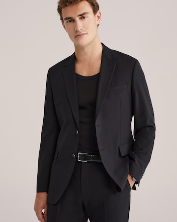 WE Fashion Slim fit Marynarka biznesowa w kolorze czarny: przód