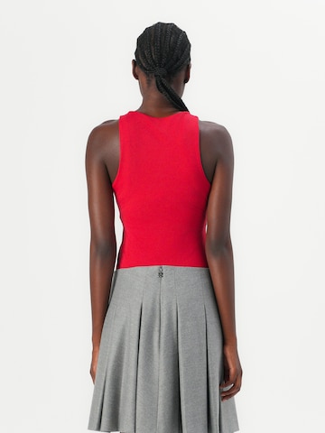HUGO Shirt body 'Dasiel' in Rood
