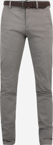 Pantaloni chino 'Superflex' di Lindbergh in grigio: frontale
