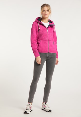 Schmuddelwedda Fleece jacket in Pink